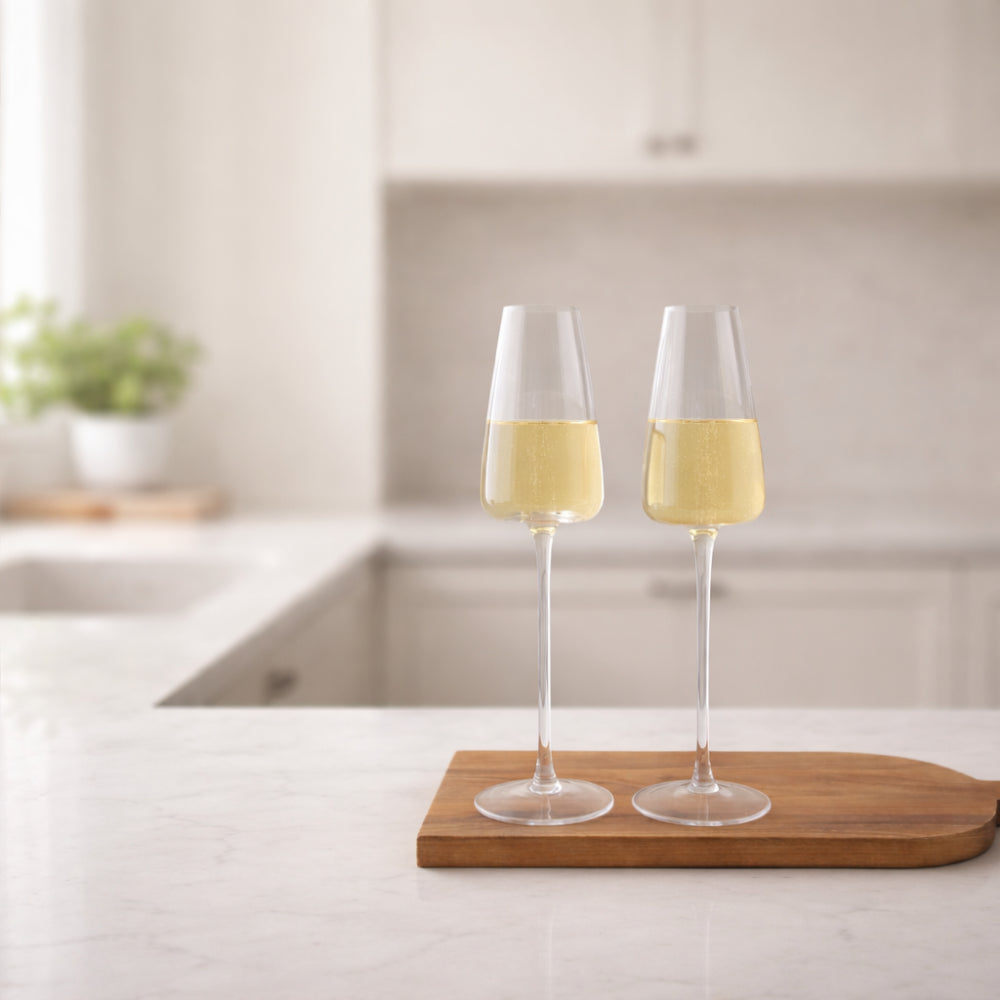 K&Co. Dine Series Barlow Champagne Flute Set of 2